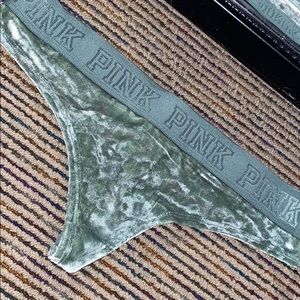 PINK velvet panties
